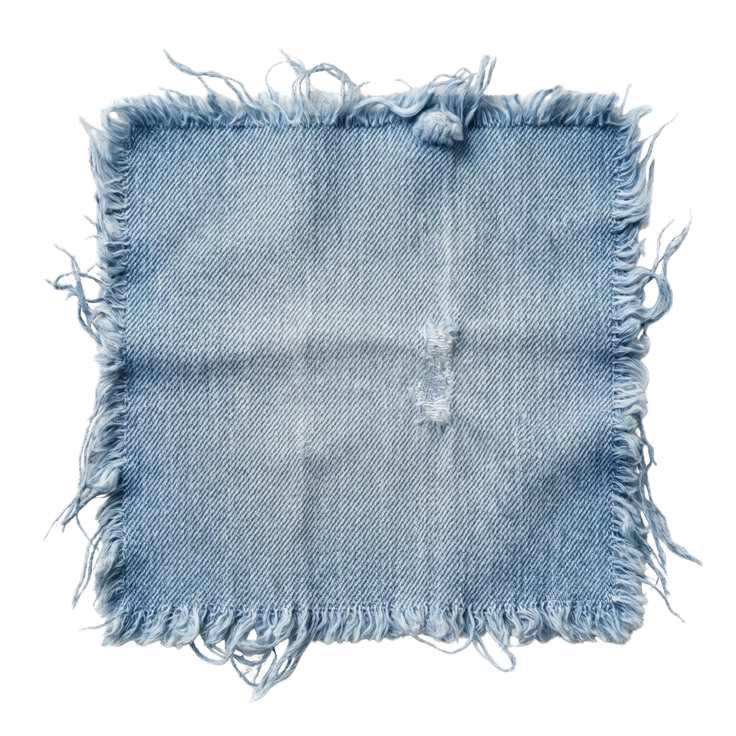 Textura de ganga reciclada para o fundo de Cloud Patch